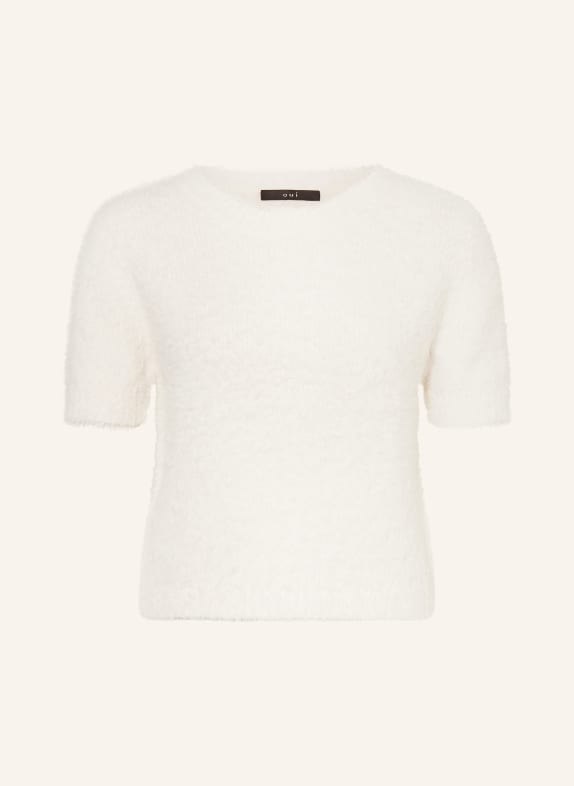 oui pletené tričko BÍLÁ