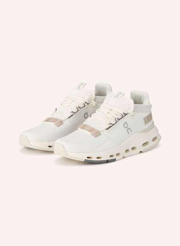 On Sneaker CLOUDNOVA 2 WEISS / CAMEL