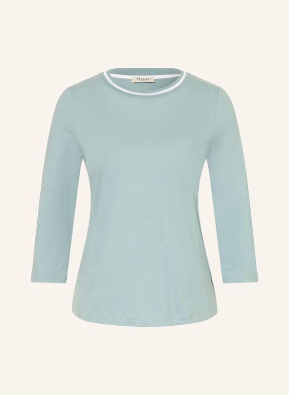 MAERZ MUENCHEN Shirt mit 3/4-Arm PETROL