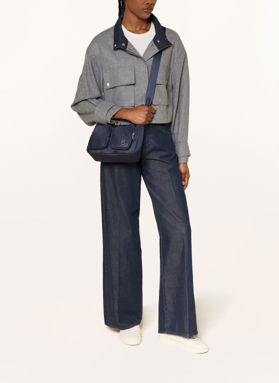 BOGNER Schoudertas VERBIER PLAY 1.0 DIYA DONKERBLAUW
