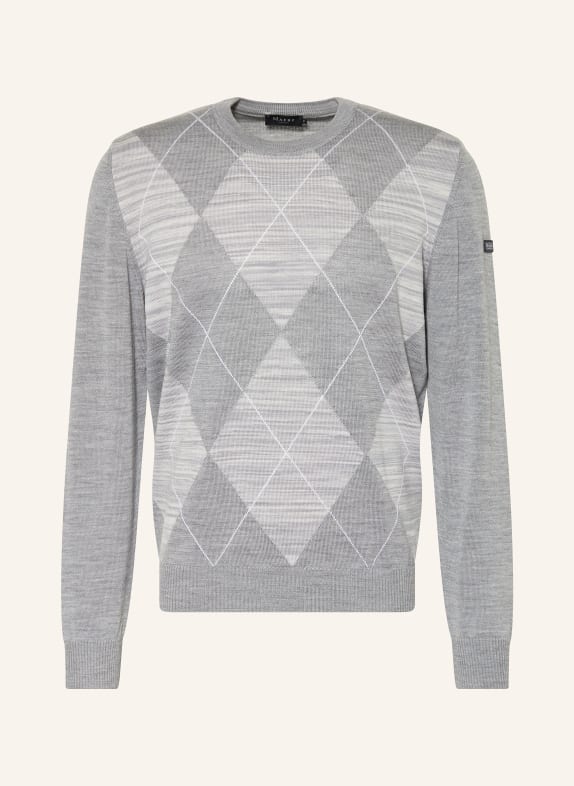 MAERZ MUENCHEN Pullover GRAU / HELLGRAU