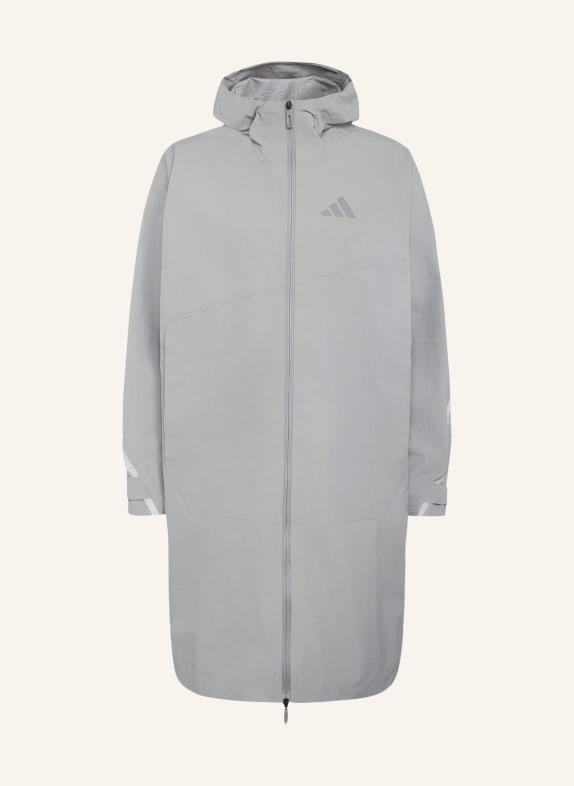 adidas TERREX Kurtka przeciwdeszczowa XPL RAIN PARKA SZARY