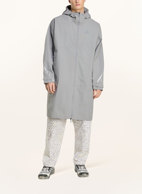 adidas TERREX Regenjas XPL RAIN PARKA GRIJS