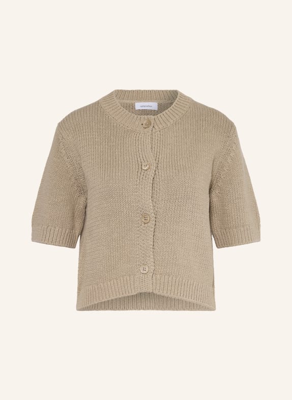 darling harbour Strickjacke TAUPE