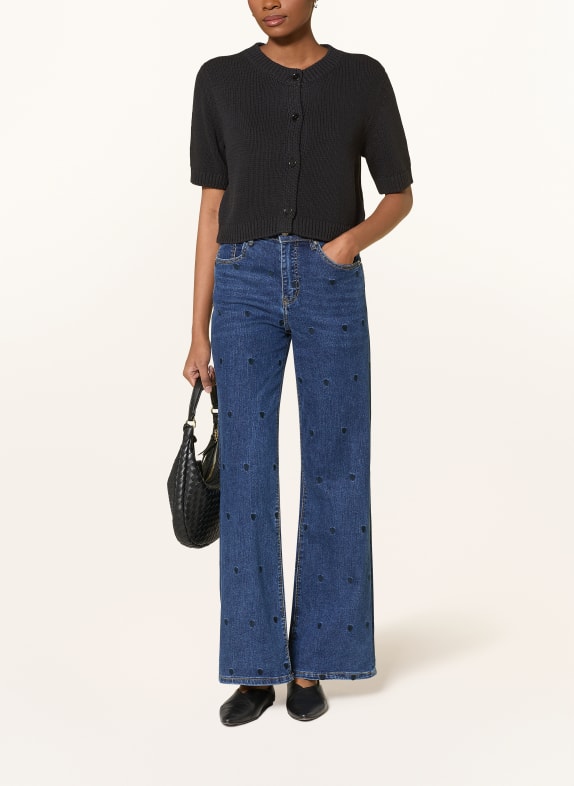 darling harbour vest BLACK