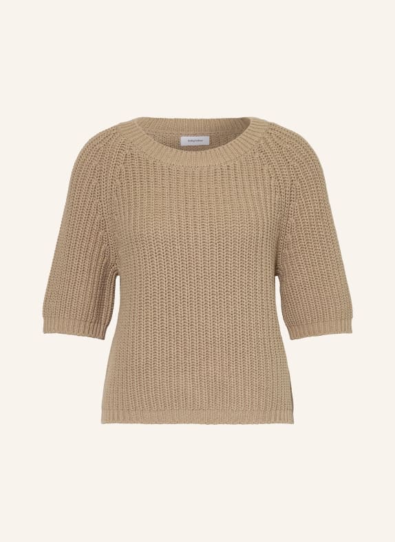 darling harbour koszulka z dzianiny TAUPE