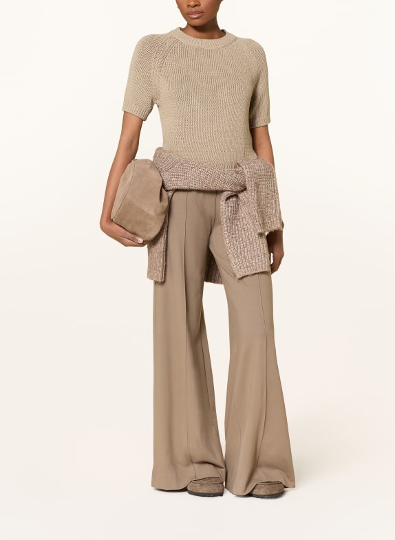 darling harbour Strickshirt TAUPE