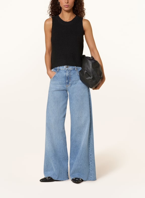 darling harbour Stickad topp BLACK
