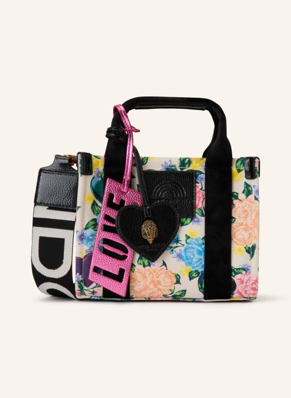 KURT GEIGER Handtasche SOUTHBANK XS ECRU / ROSA / HELLBLAU