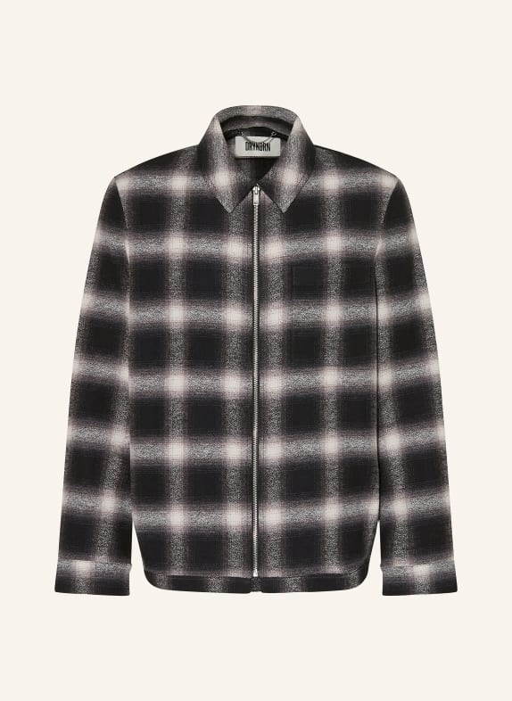 DRYKORN Overjacket NIKANO SCHWARZ / WEISS