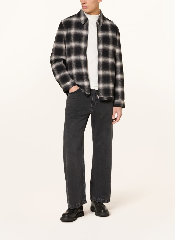 DRYKORN Overjacket NIKANO ZWART / WIT
