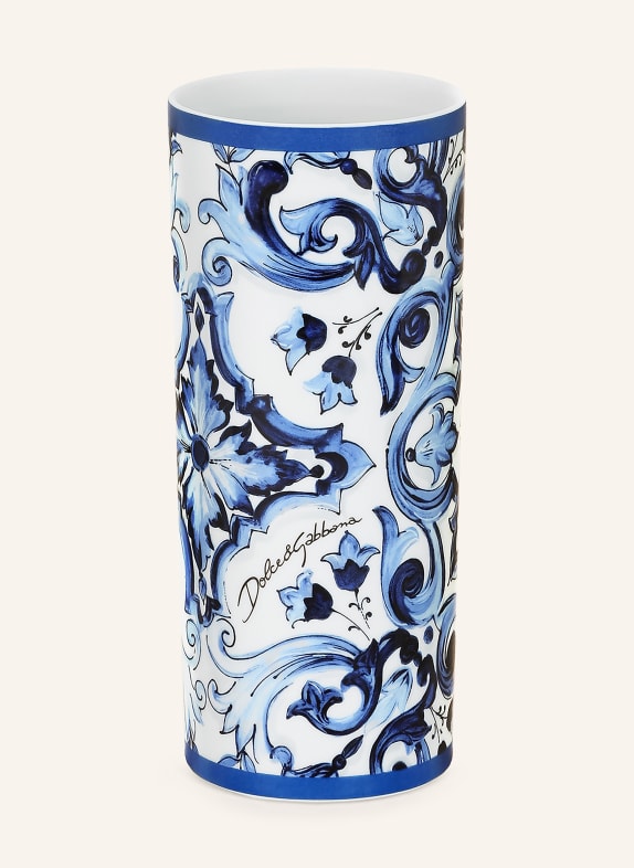 DOLCE & GABBANA CASA wazon BIAŁY / JASNONIEBIESKI / GRANATOWY