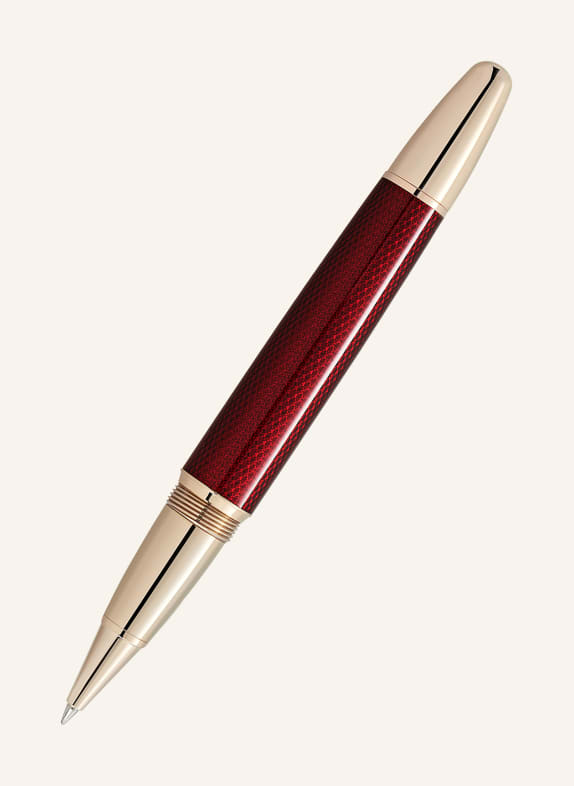 MONTBLANC Rollerball MEISTERSTÜCK GOLDEN HOUR SOLITAIRE DUNKELROT
