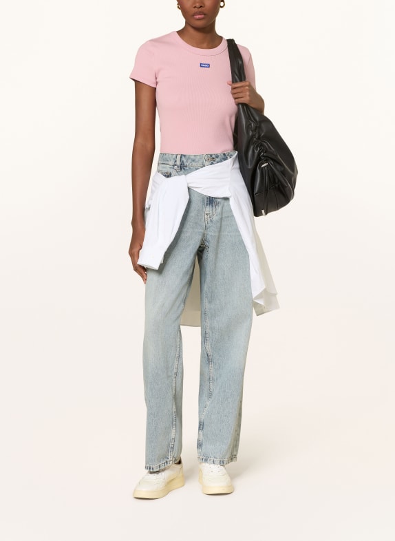 HUGO Wide Leg Jeans LENI 435 BRIGHT BLUE