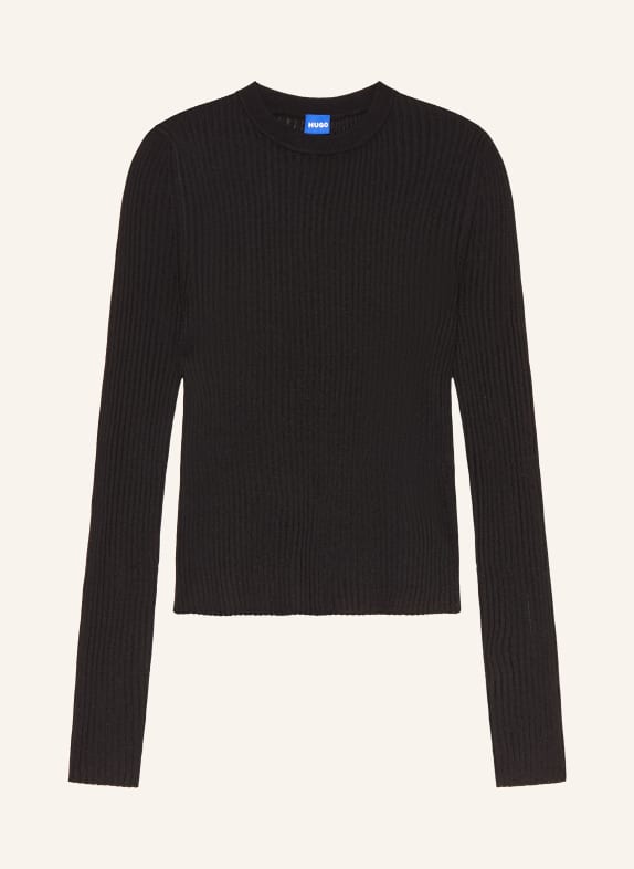 HUGO Longsleeve SOMYA SCHWARZ