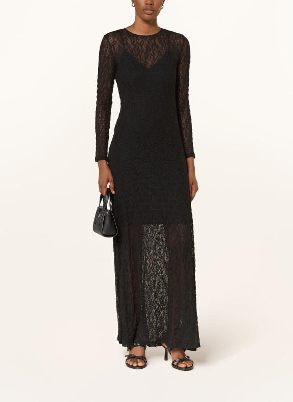 HUGO Spitzenkleid NULIETTA SCHWARZ