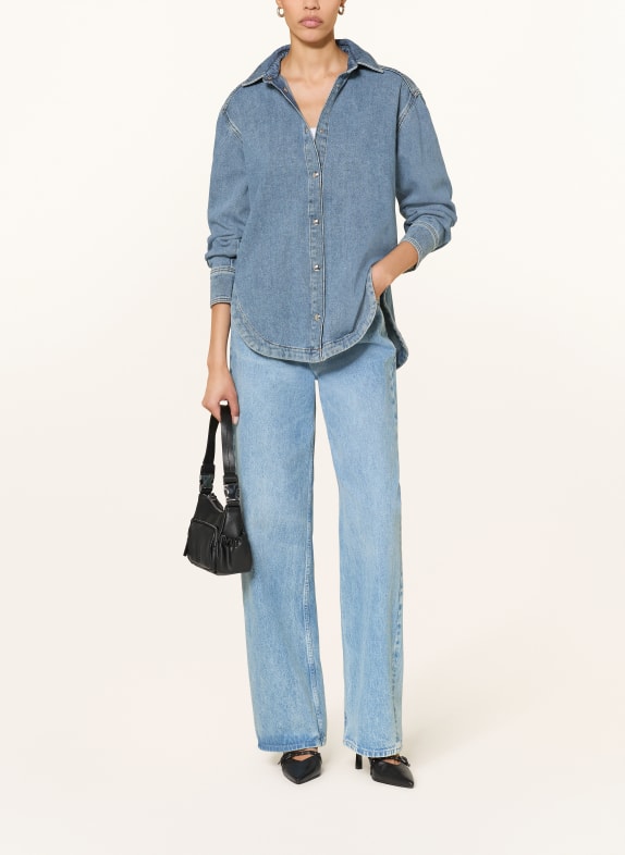 HUGO Jeansblouse GAREVE BLAUW