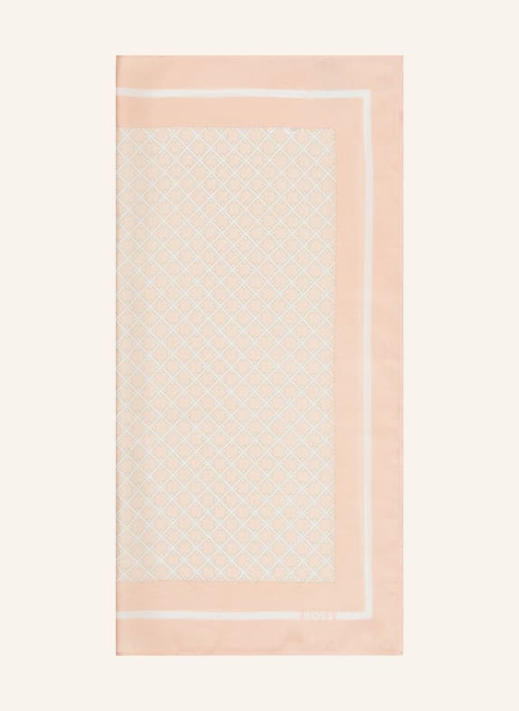 BOSS Seidentuch VINCENCY ROSA / ECRU / TAUPE