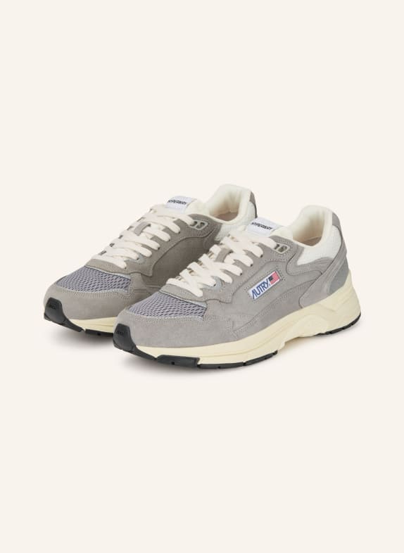 AUTRY Sneaker HYPERWAY LOW DUNKELGRAU / BEIGE