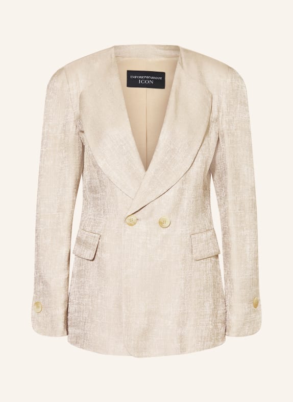 EMPORIO ARMANI blazer BEIGE / ECRU