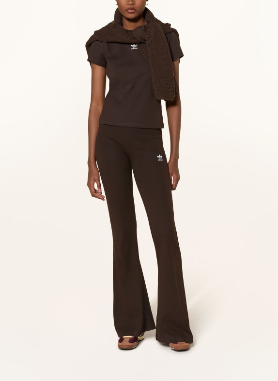adidas Originals Gebreide broek ESSENTIALS MARRON FONCÉ