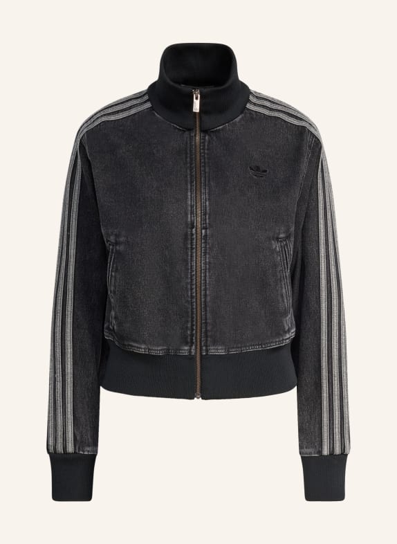 adidas Originals FIREBIRD denim jacket BLACK / GRAY