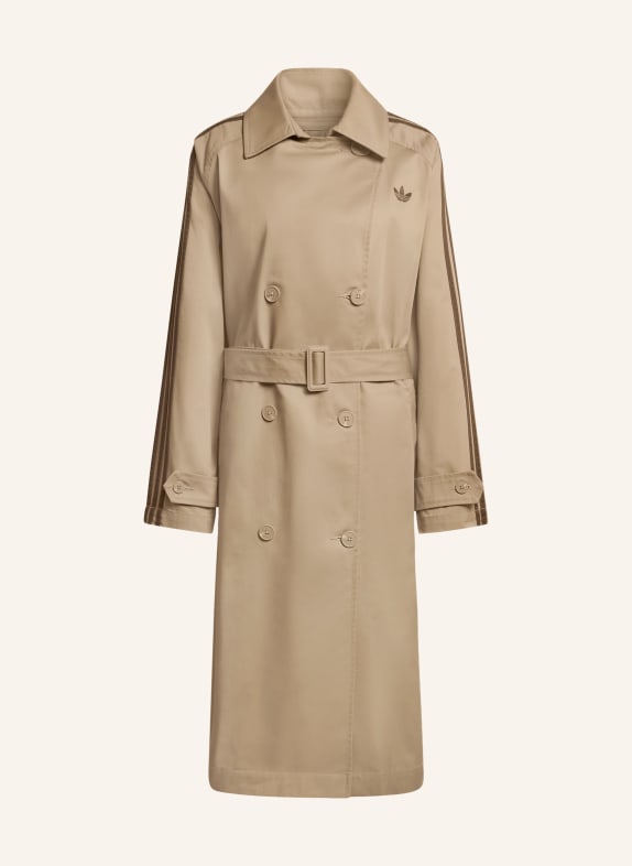 adidas Originals ADICOLOR TWILL trench coat BEIGE / BROWN