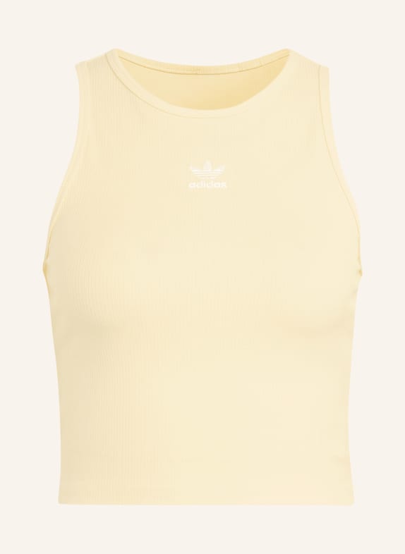 adidas Originals Cropped Top ESSENTIALS LIGHT YELLOW