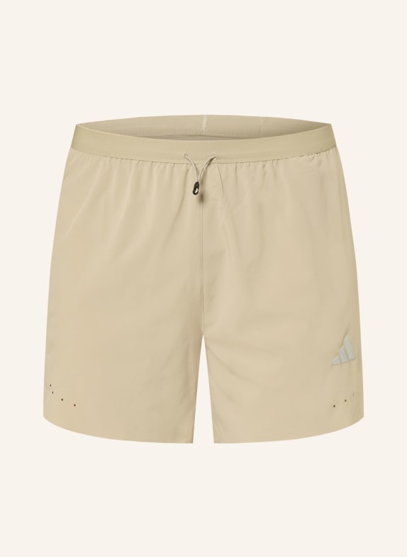 adidas ADI365 2-in-1 running shorts BEIGE