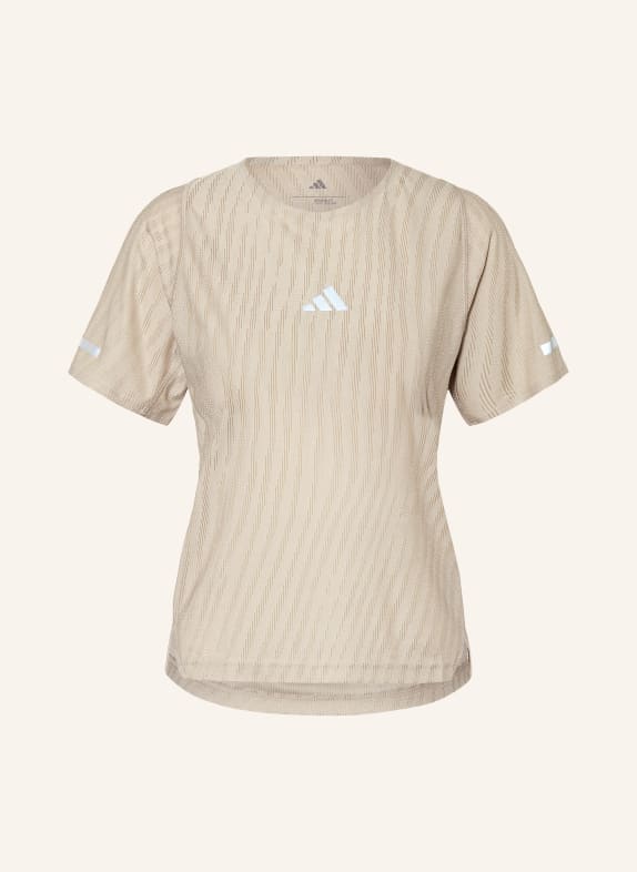 adidas Laufshirt ADI365 BEIGE / WEISS