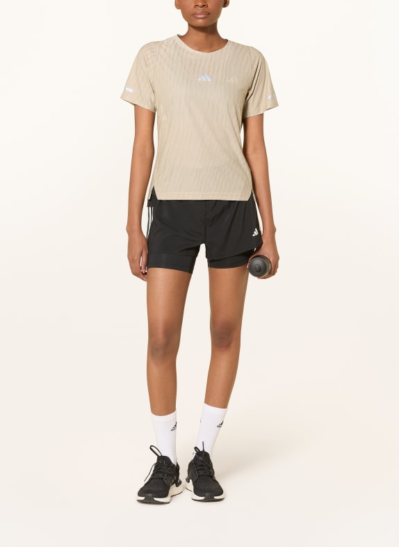 adidas Hardloopshirt ADI365 BEIGE / WIT