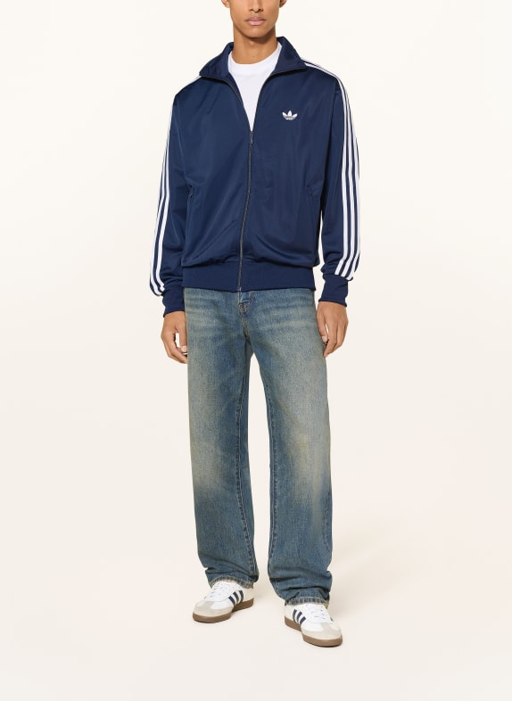adidas Originals Sweatjacke FIREBIRD DUNKELBLAU / WEISS
