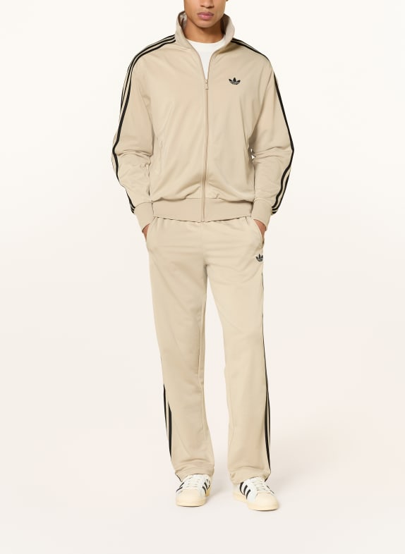 adidas Originals Træningsjakke FIREBIRD BEIGE / SORT