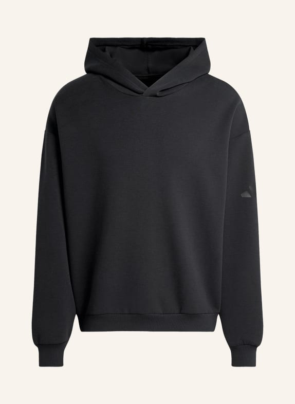 adidas Bluza z kapturem SOFT LUX CZARNY