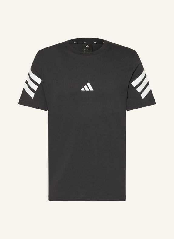 adidas T-Shirt SCHWARZ / WEISS