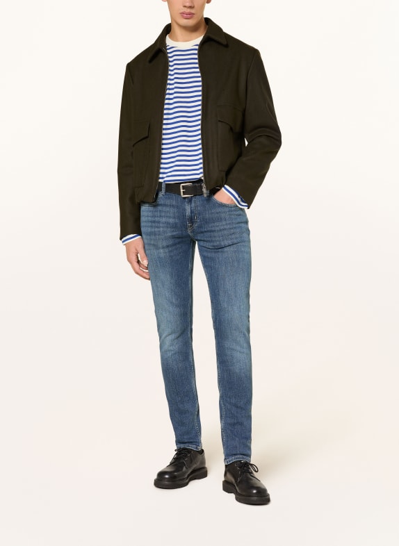 7 for all mankind Blugi SLIMMY TAPERED Skinny Fit 1XJ Dark Blue
