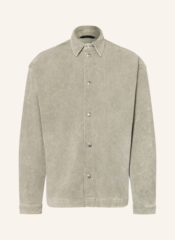 7 for all mankind Kurtka z sztruksu CLOVER JASNOZIELONY