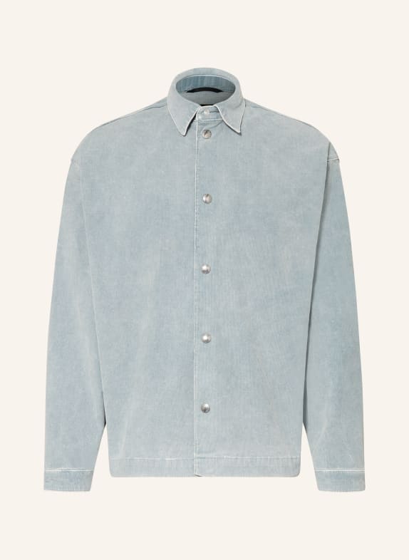 7 for all mankind Kurtka z sztruksu CLOVER JASNONIEBIESKI