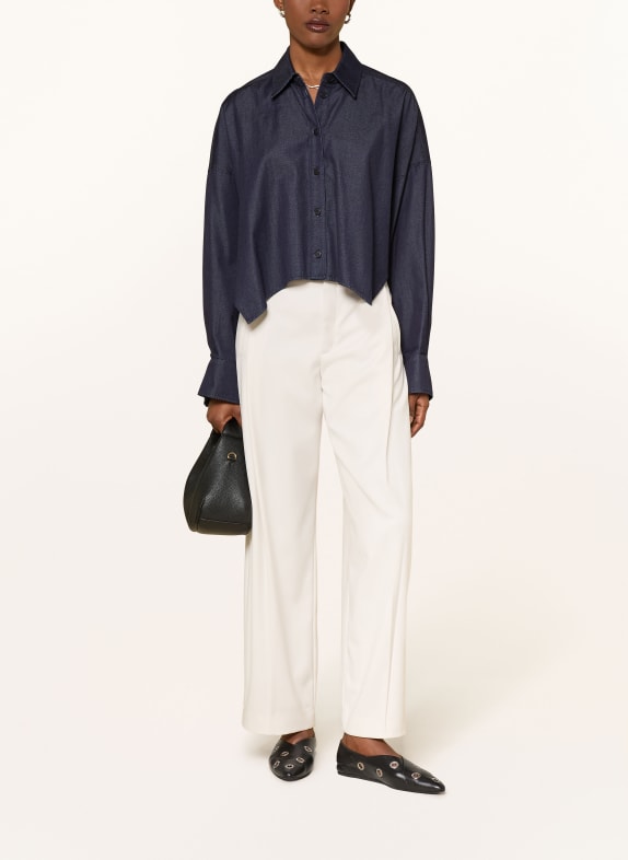 DRYKORN Jeansblouse OSHIA DONKERBLAUW