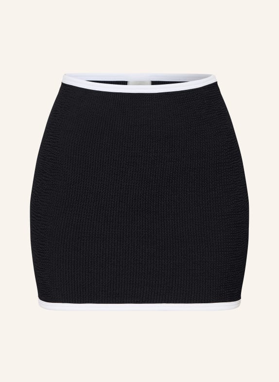 Hunza G jupe NOIR / BLANC