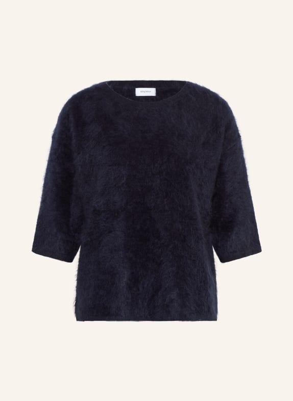 darling harbour Cashmere-Pullover mit 3/4-Arm NAVY