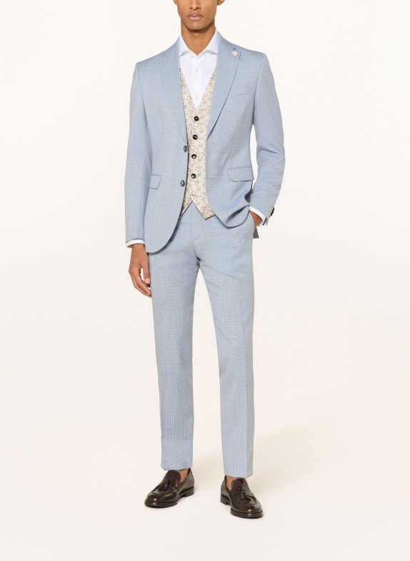 CG - CLUB of GENTS Pakbroek CG PACO Slim Fit 61 HELLBLAU