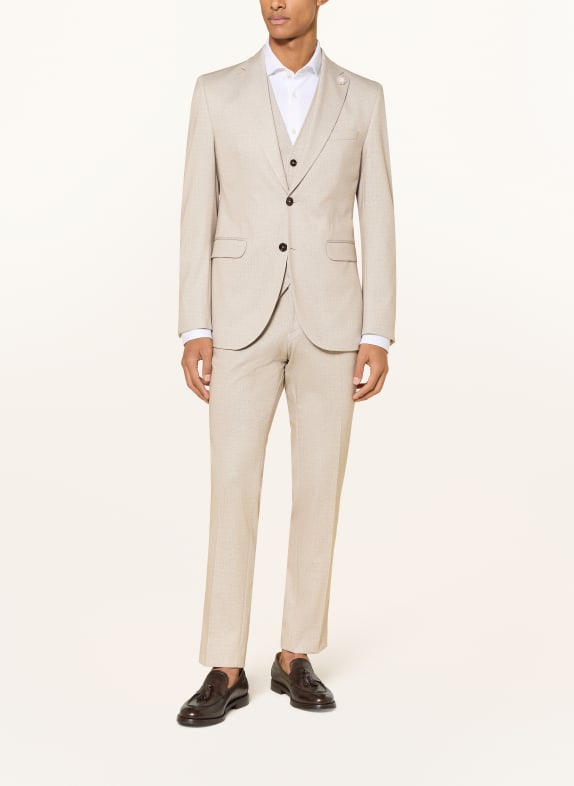 CG - CLUB of GENTS Pakjasje CG PAUL Slim Fit 21 HELLBEIGE