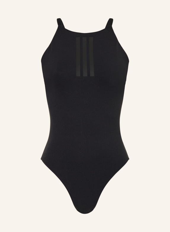 adidas High-neck swimsuit 3-STRIPES BLACK
