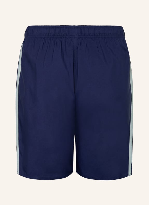 adidas Badshorts ADICOLOR 3-STREIFEN 8-INCH MÖRKBLÅ / MINT