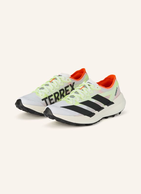 adidas TERREX Trailrunning-Schuhe TERREX AGRAVIC SPEED 2 WEISS / NEONGELB / SCHWARZ