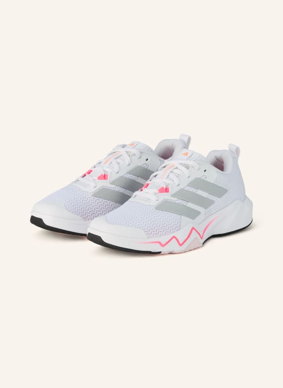 adidas Fitnessschuhe RAPIDMOVE GO WEISS / NEONROSA / HELLGRAU