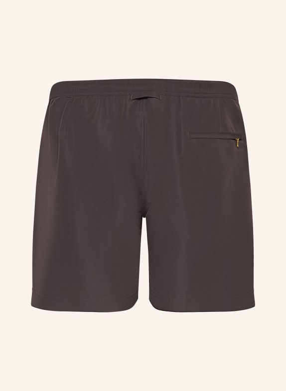 ORLEBAR BROWN Zwemshort BULLDOG DRAWCORD MARRON FONCÉ