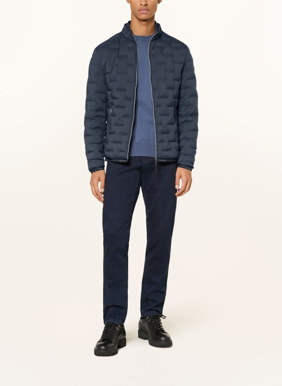 MILESTONE Steppjacke MSHOPPER DUNKELBLAU