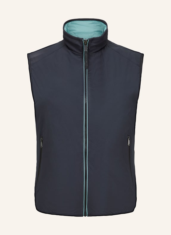 MILESTONE MSSILVANO reversible vest DARK BLUE